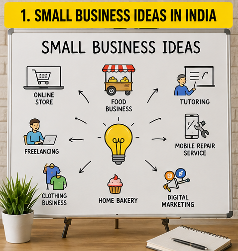 कम निवेश में BUSINESS कैसे शुरू करें? 2026 के Best Small Business Ideas