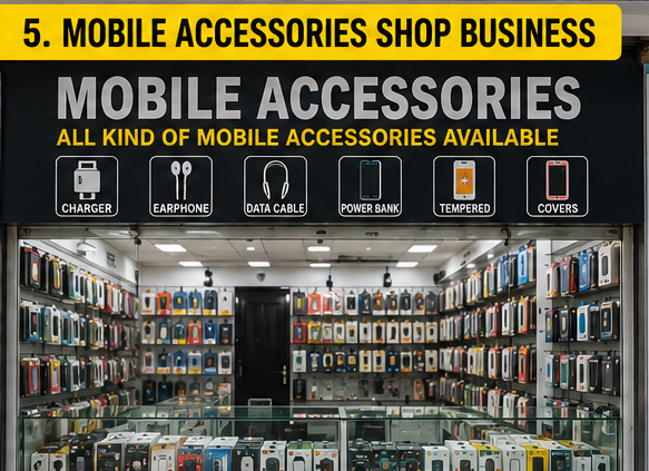 Mobile Accessories Business करके हर महीना ₹1 लाख कैसे कमाएं?