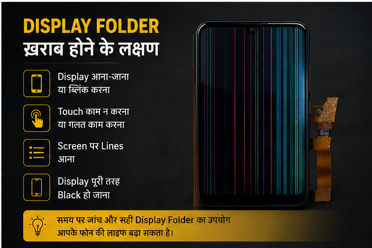 Mobile Display Folder क्या है? Original vs Compatible Display की Guide