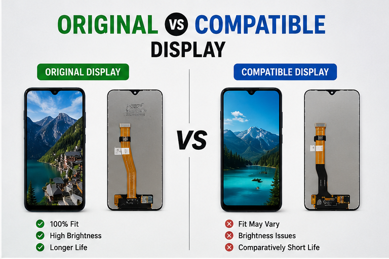 Mobile Display Folder क्या है? Original vs Compatible Display की Guide