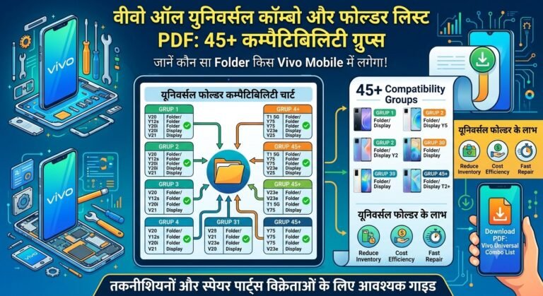 Vivo All Universal Combo & Folder List PDF: 45+ Compatibility Groups में कौन सा Folder किस Vivo Mobile में लगेगा? image banao